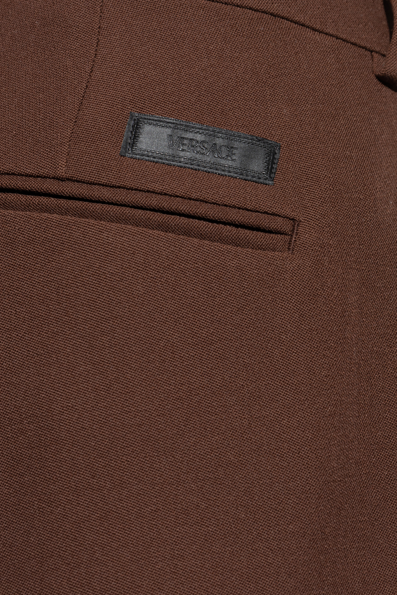 Versace Wool pants with crease | Men's Clothing | Vitkac